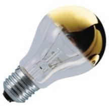 Kopspiegellamp standaard ECO 42W (vervangt 60W) E27 Goud
